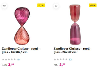 Tot 83% korting in de sale van Leen Bakker