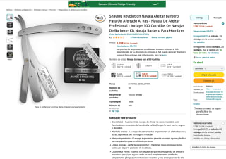 Navaja Afeitar+100 Cuchillas Shaving Revolution por solo 9,99€