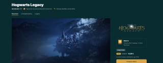 Juego Hogwarts Legacy por 14,99€