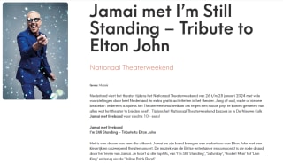 Heel veel theatervoorstellingen voor maar €10 tijdens Nationaal Theater Weekend 26 T/m 28 januari