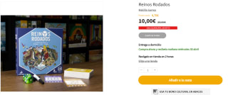 Juego de Mesa Reinos Rodados por 10€