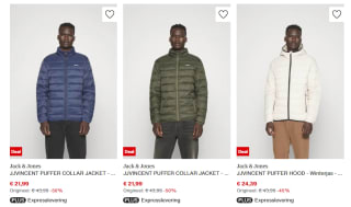 Tot 70% korting op winterjassen bij Zalando