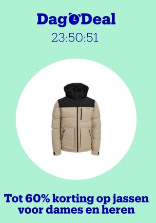Tot 60%korting bij Bol.com op jassen voor dames en heren