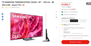 Hasta 40% descuento + regalos suscripción Filmin en Televisores Worten