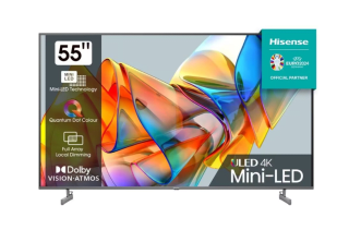 Smart TV HISENSE 55U6KQ Mini LED ULED 4K 55'' 139cm por 459€