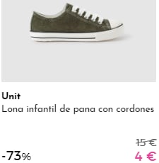 Calzado infantil UNIT por 4€