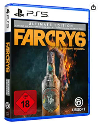 Far Cry 6 Ultimate Edition (PS5) voor €18,97 bij Amazon.de