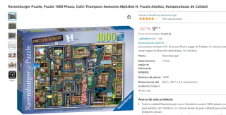 Puzzle 1000 Piezas Colin Thompson Awesome Alphabet H por 9,84€