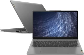 Notebook da Lenovo, modelo Ultrafino IdeaPad 3 com Ryzen 5 5500U - R$ 2.799