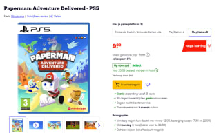 Paperman: Adventure Delivered (PlayStation 5) voor €9,99 bij Bol