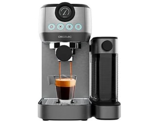 Cafetera express Cecotec Power Espresso 20 Steel Pro Latte 0 bar 1350 W 1.3 l, 2 tazas por 93,90€