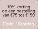 10% korting op bestelling vanaf €75 tot €150 bij Haarpro