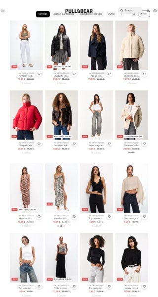 Hasta -40% Las Rebajas Pull & Bear.