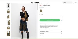 Bolso shopper nylon por 7,99€