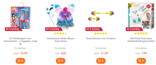 20% korting op alle Carnavalsartikelen bij Lobbes