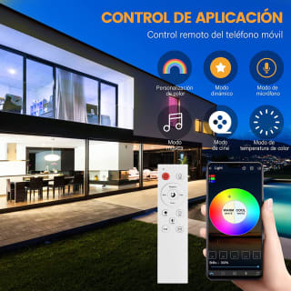 Lámpara de techo inteligente por $791 en Amazon