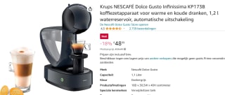 Krups Nescafé Dolce Gusto® Infinissima voor €48,99 bij Amazon