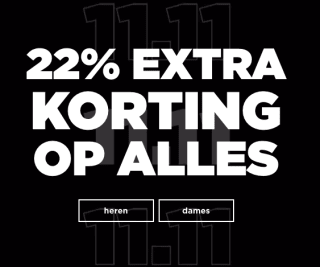 Sale 70% korting + 22% korting + 10% korting