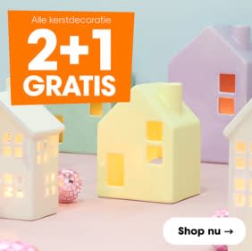 2+1 gratis op kerstballen & kerstornamenten bij Kwantum