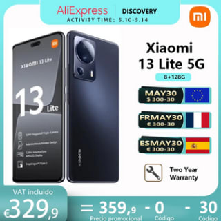 Xiaomi 13 Lite 5G 8GB 128Gb versión Global por 329,90€