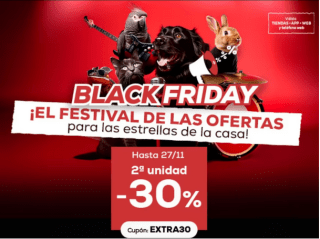 BLACK FRIDAY Código 2 unidad 30% Descuento Mascotas en KIWOKO