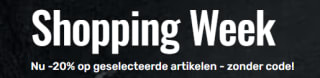 20% korting op geselecteerde artikelen tijdens de Shopping week bij Snipes