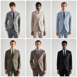 Americana Mango slim fit con tejido comfort stretch (varias tallas y colores) desde 19,99€