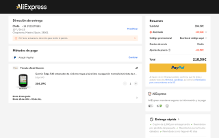 Garmin Edge 540 ordenador de ciclismo por 218,50€