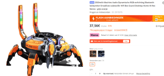 Bluetooth Speaker krab voor €37,56 bij Banggood