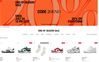 20% extra korting op sneakers in de Asphaldgold Sale