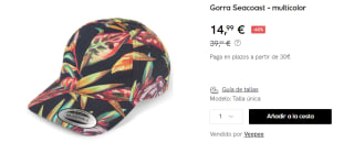 Gorra O´neill Seacoast por 14.99€