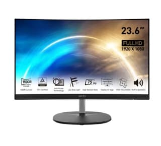 Monitor MSI PRO MP241CA 23.6" LED FullHD 75Hz Curva por 104€