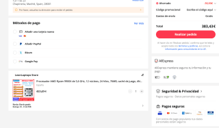 Procesador Ryzen 9 9900x 5,6 GHz 12 núcleos 24 hilos 76MB por tan solo 363,43€