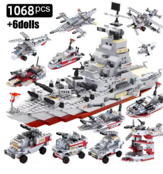 Navy War Chariot oorlogsschip voor €6,49 bij Aliexpress