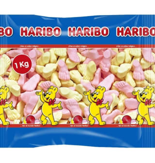 Haribo Pisotones 1Kg por 6,97€.