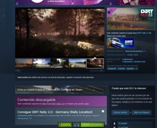 Varios DLC gratis para el juego Rally Dirt 2.0