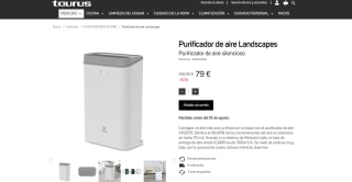 Purificador de aire Landscapes marca Taurus por 79€