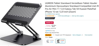 UGREEN Tablet Standaard Verstelbaar voor €19,50 bij Amazon