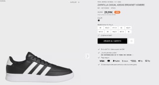 Adidas zapatillas Breaknet por 29,99€