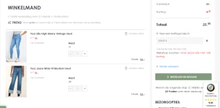 Diverse jeans vanaf €12,75 bij Jeans Centre