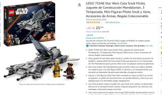 Set Lego núm. 75346 Star Wars Caza Snub Pirata por 25,99€
