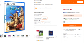 Videojuego Sand Land PS5, PS4 y Xbox por 29,99€