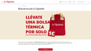 Bolsa Térmica La Tagliatella por 1€