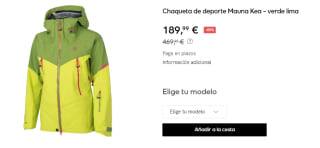 Chaqueta de Mujer Ternua Mauna Kea por 189.99€