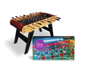 Futbolín de madera Exclusivo El Corte inglés por tan solo 39,95€