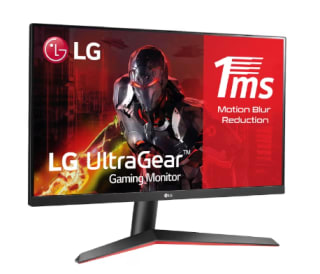 LG 24GQ50F-B Monitor Gaming Ultragear1920x1080p, 165Hz, 1ms por 90,46€