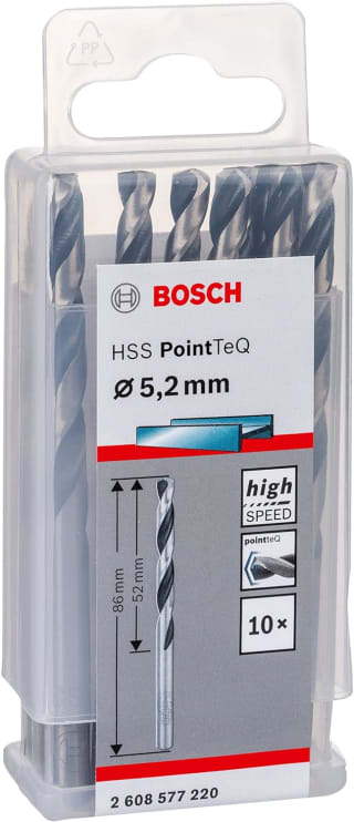 Bosch Professional 10 brocas helicoidales por 6,66€