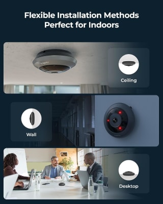 Reolink PoE IP Fisheye Camera voor binnen voor €127,49 dmv code bij Reolink