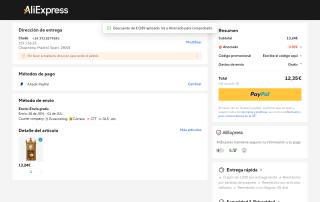 Reloj de péndulo vintage bloques construcción por 12,35€