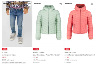 Tot 60% korting tijdens het kidsfestival bij Kleertjes.com